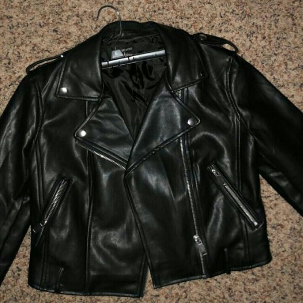 Leather jacket